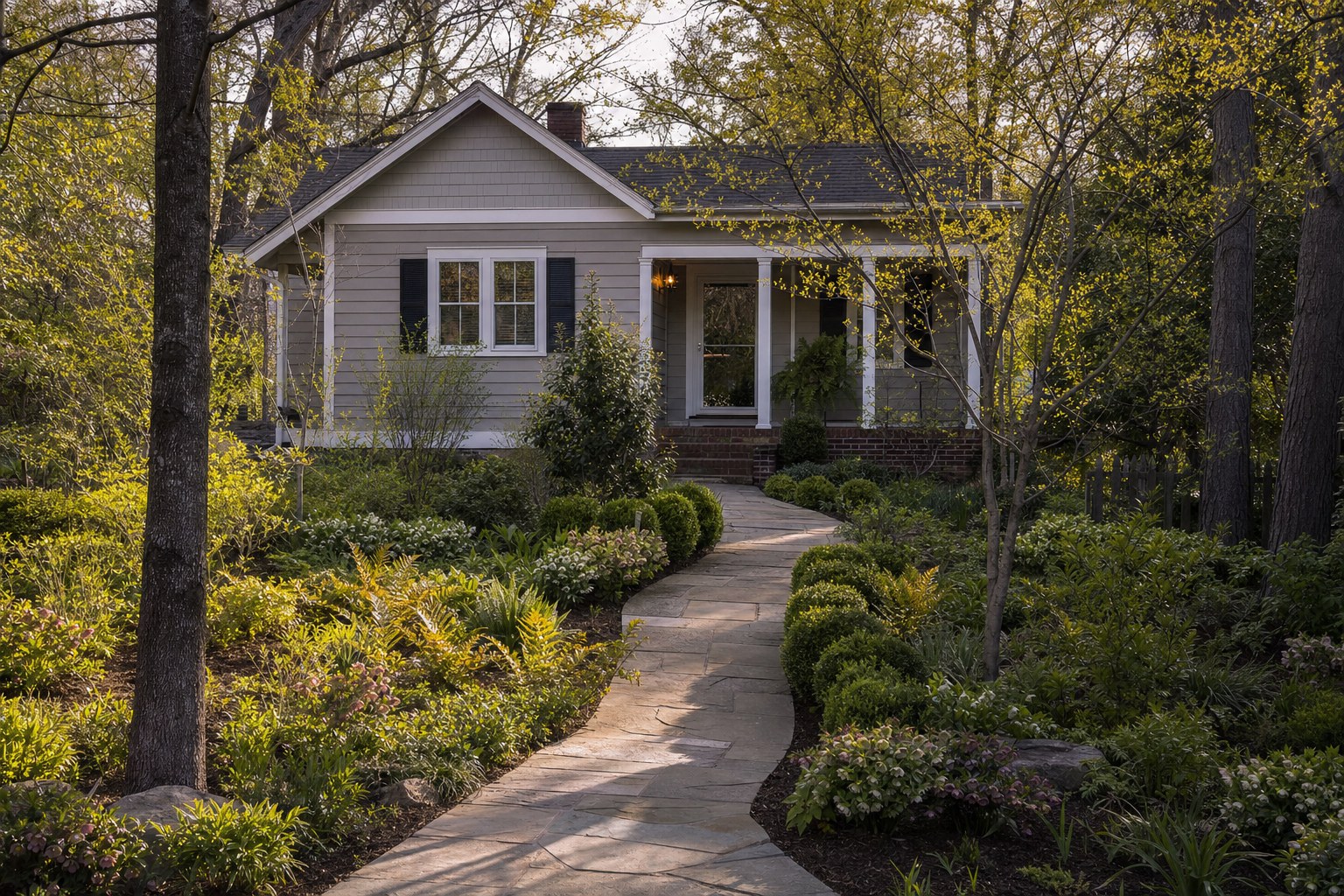 Red Bank · Deer-resistant front yard · 2021