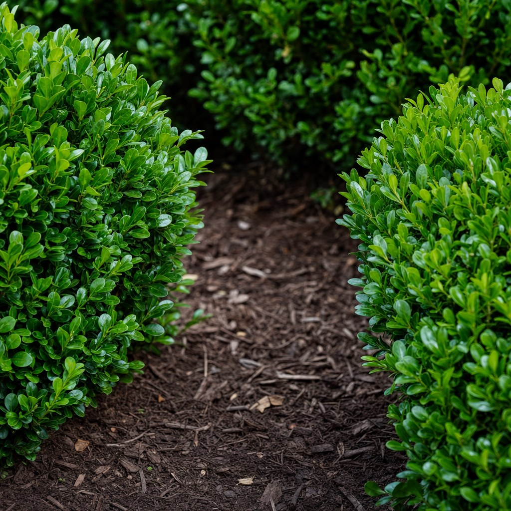 Boxwood close-up