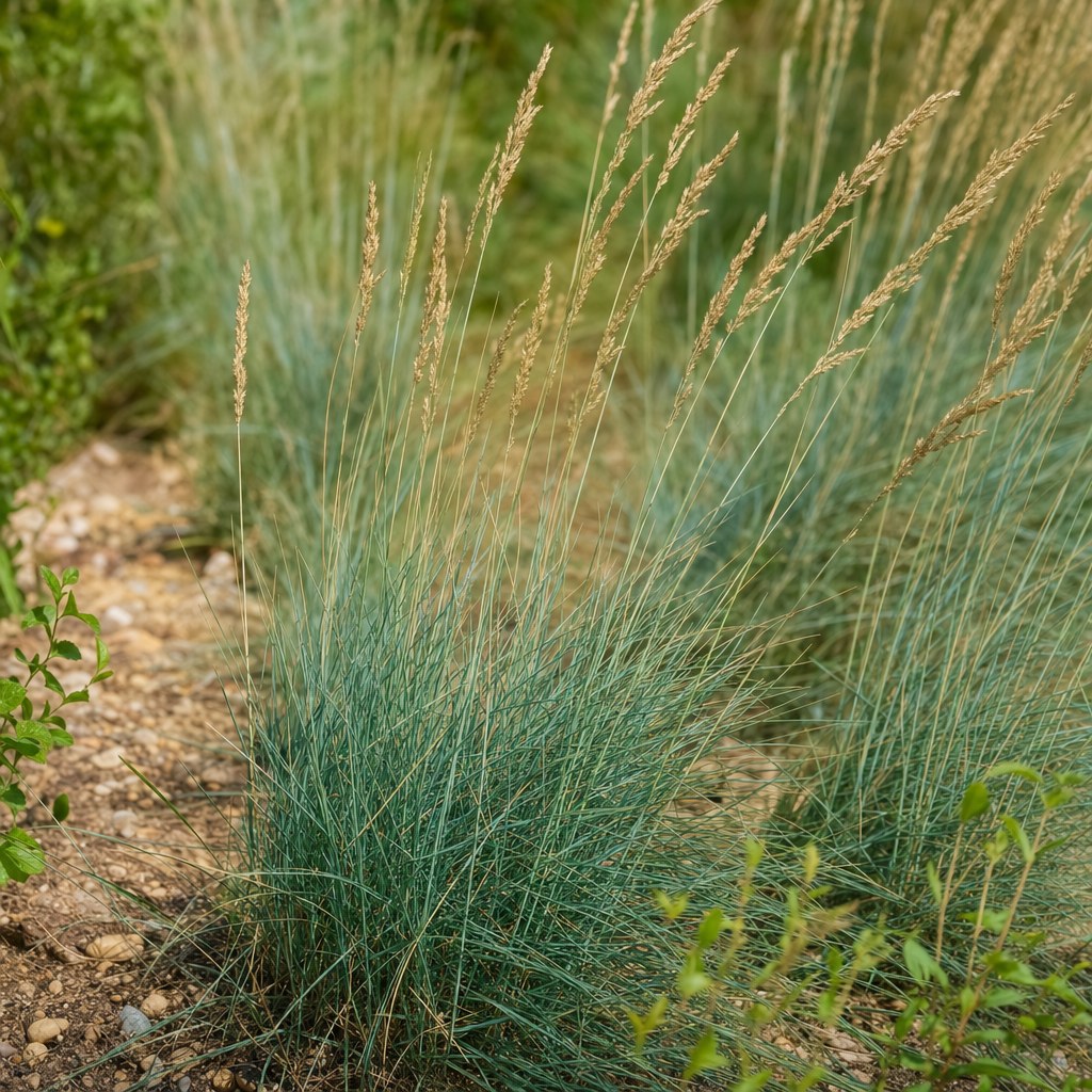 Little bluestem close-up