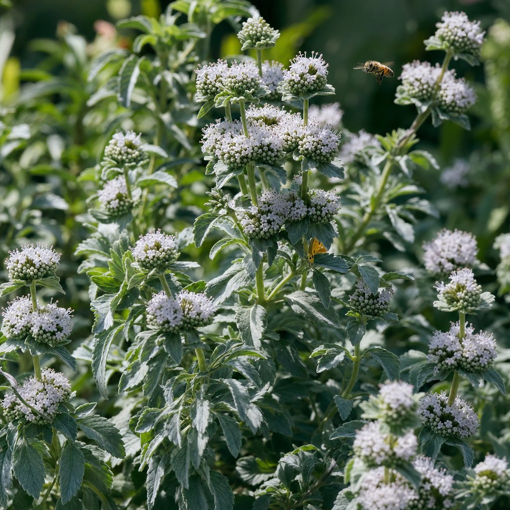 Mountain mint close-up