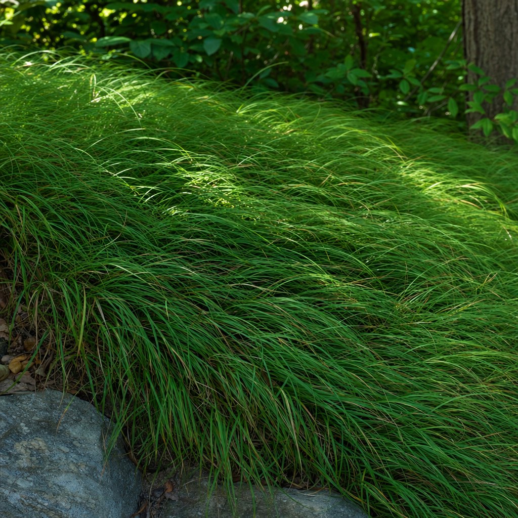 Pennsylvania sedge close-up